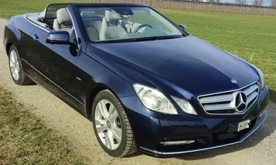 Mercedes-Benz E 350 Cabriolet — Élégance décapotable, 306 ch et confort premium — dashboard