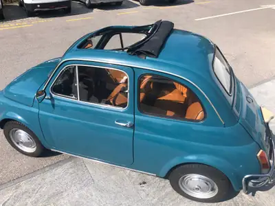 FIAT 500L 1970 — Voiture historique d'époque, matching numbers, peinture d'origine — arrière