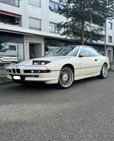 BMW 850i — Coupé Gran Turismo légendaire, 300 ch, historique sans sinistre — vista esterna