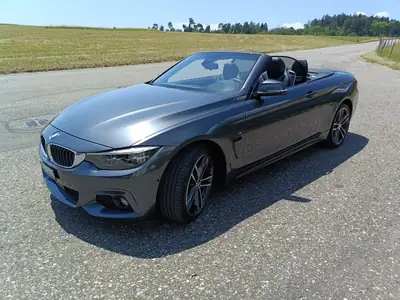 BMW 440i Cabriolet xDrive M Sport — Décapotable sportive 326 ch, entretien inclus — tableau de bord