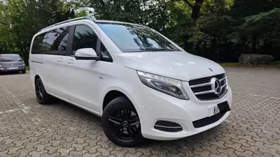 Mercedes-Benz V 250 d Swiss Edition — Monospace premium 4Matic, sièges climatisés et sécurité avancée — vue extérieure