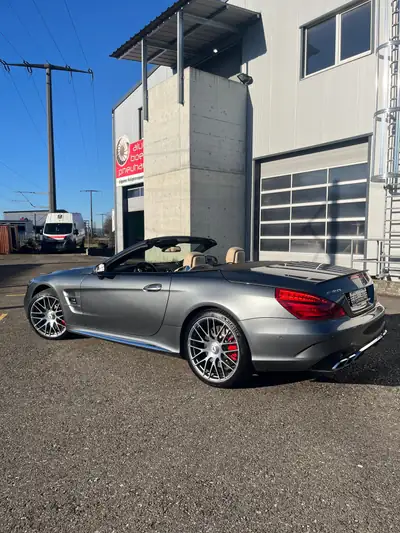 Mercedes-Benz SL 63 AMG — Roadster légendaire 585 ch, état de collection exceptionnel — dettaglio