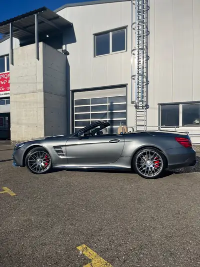 Mercedes-Benz SL 63 AMG — Roadster légendaire 585 ch, état de collection exceptionnel — Miniatura 7