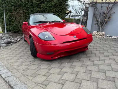 FIAT Barchetta 1.8 ABS — Roadster rétro authentique, sans accident — Außenansicht