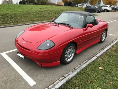 FIAT Barchetta 1.8 ABS — Roadster rétro authentique, sans accident — Innenraum