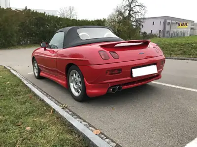 FIAT Barchetta 1.8 ABS — Roadster rétro authentique, sans accident — Armaturenbrett