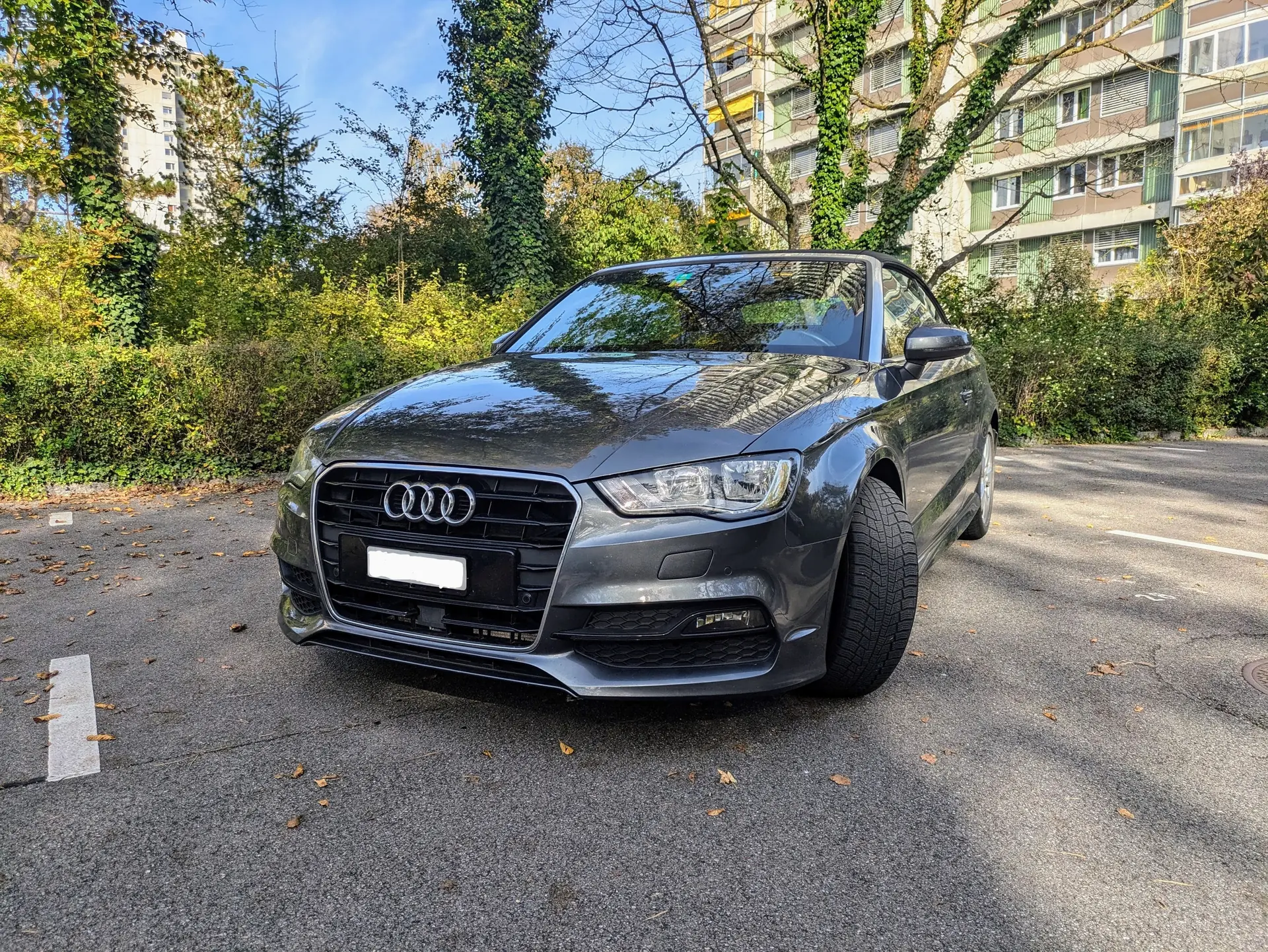 Audi A3 Cabriolet 2.0 TDI — Décapotable sportive diesel, 99'458 km — Außenansicht