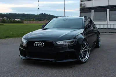 Audi RS6 C7 ABT — Break haute performance 666 ch, sans sinistre — tableau de bord