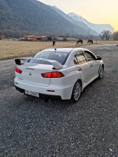 Mitsubishi Lancer Evo X RSC — Berline sportive 295 ch, très faible kilométrage — arrière