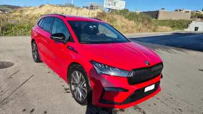 Škoda Enyaq iV 80x — SUV électrique premium, 265 ch et 74'000 km seulement — vue extérieure