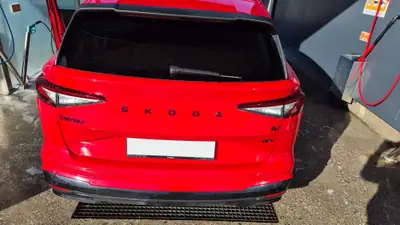 Škoda Enyaq iV 80x — SUV électrique premium, 265 ch et 74'000 km seulement — détail