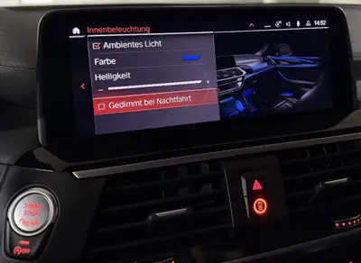 BMW X3 xDrive M40i Individual 2019 — SUV premium performant, 64'000 km — Miniatur 14