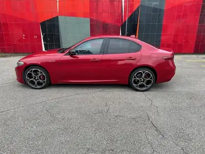 Alfa Romeo Giulia 2.0 Veloce Q4 — Berline sportive italienne, transmission intégrale, 31'000 km — Außenansicht