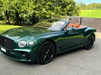 Bentley Continental GTC 6.0 W12 Speed — Cabriolet de prestige, 659 ch, ultra-bas kilomètrage — vista esterna