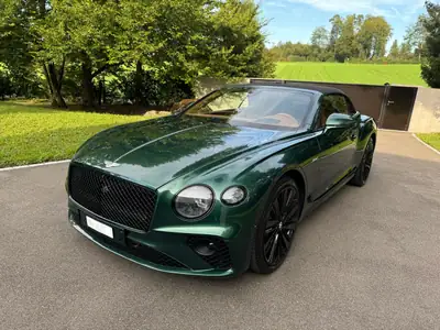Bentley Continental GTC 6.0 W12 Speed — Cabriolet de prestige, 659 ch, ultra-bas kilomètrage — vista posteriore