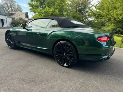 Bentley Continental GTC 6.0 W12 Speed — Cabriolet de prestige, 659 ch, ultra-bas kilomètrage — interni