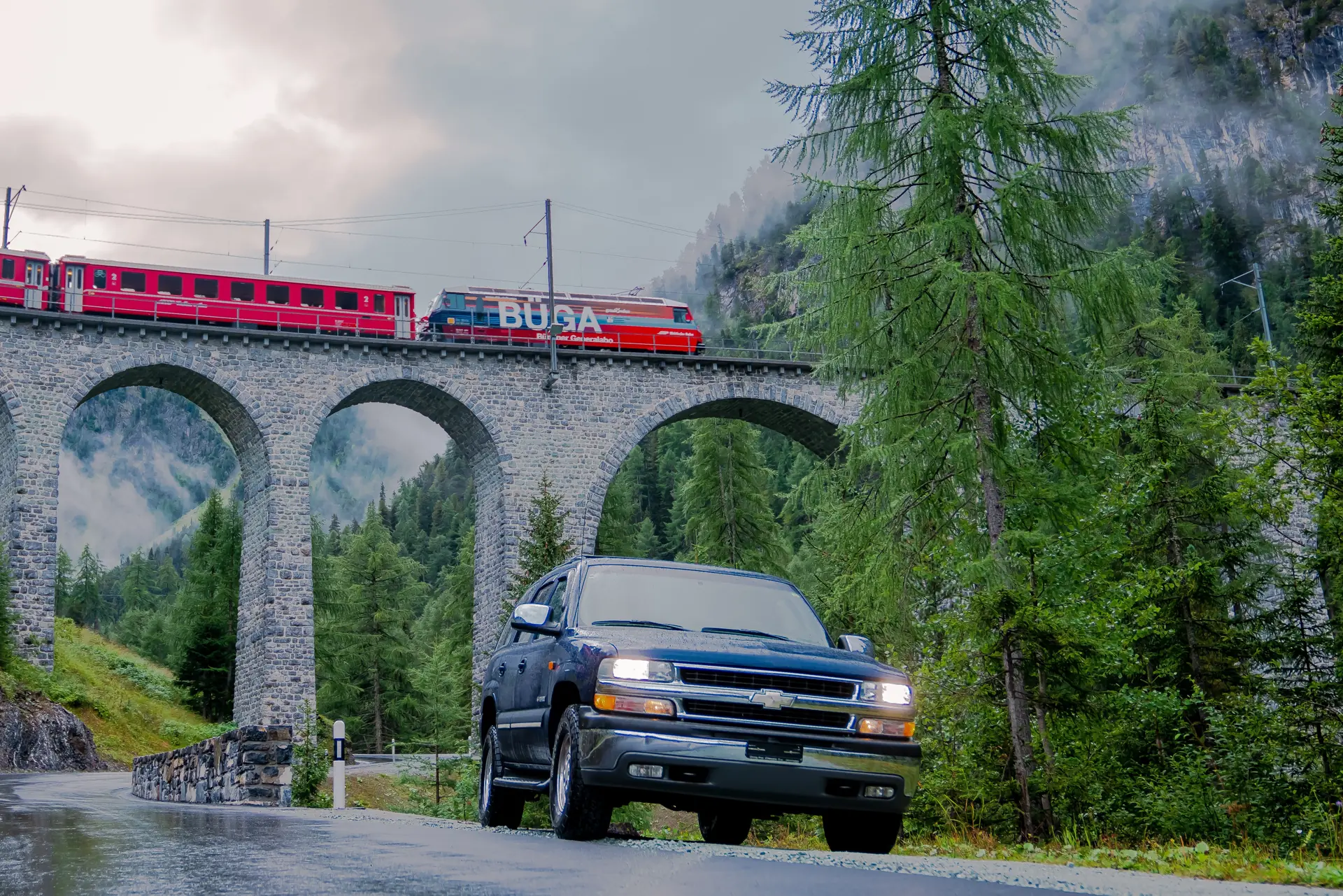 Chevrolet Tahoe 5.3 Autotrac L — Grand SUV américain, moteur puissant, transmission intégrale — Außenansicht
