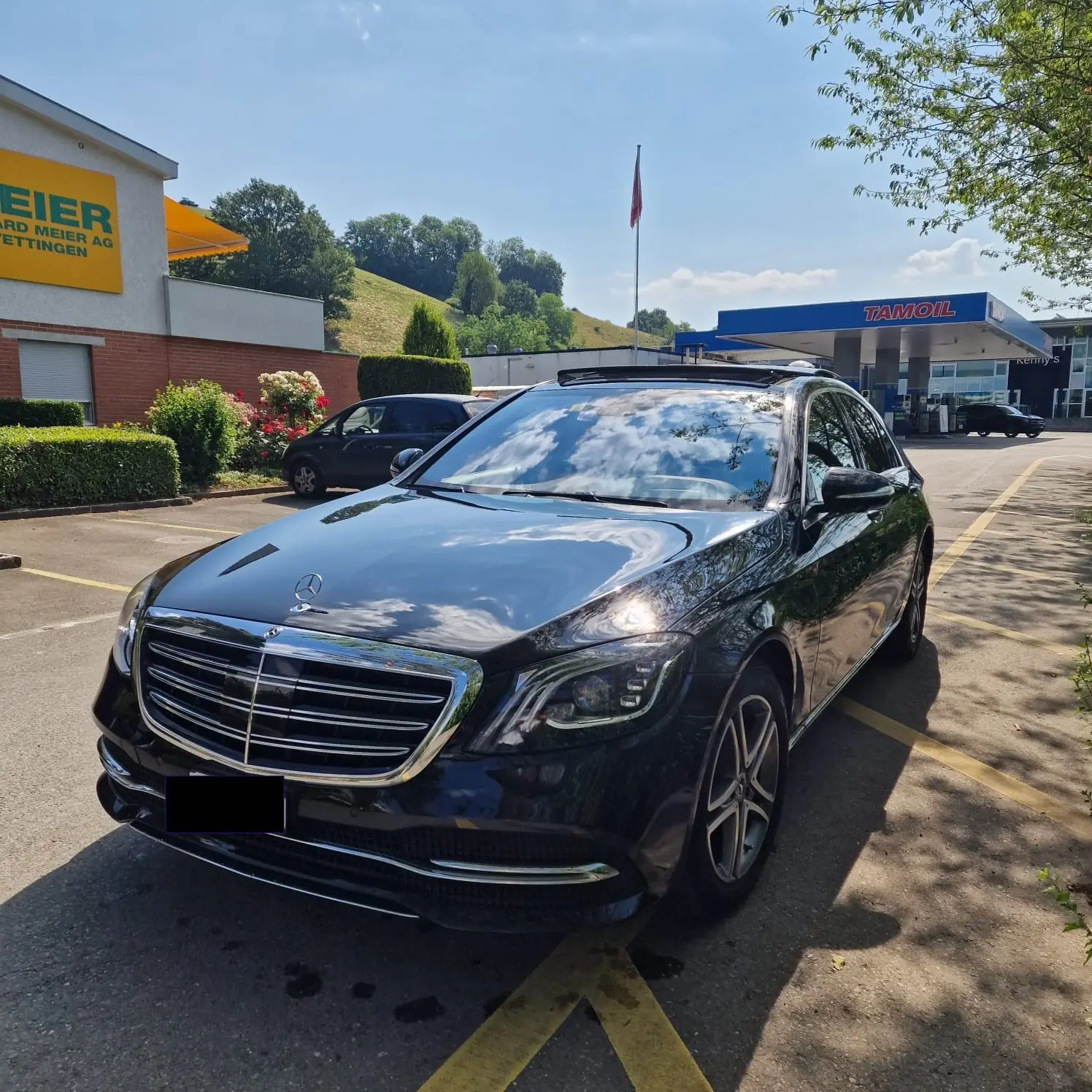 Mercedes-Benz S 350 d 4Matic — Berline de luxe diesel, 180'000 km, garantie fiabilité — vista esterna