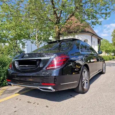 Mercedes-Benz S 350 d 4Matic — Berline de luxe diesel, 180'000 km, garantie fiabilité — fianco
