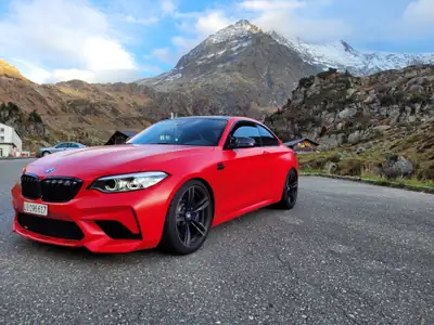 BMW M2 Competition Drivelogic — Coupé sport 410 ch, faible kilométrage — vista esterna