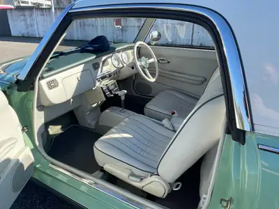 Nissan Figaro 1993 — Cabriolet rétro culte, moteur économe et sans sinistre — Miniatur 8