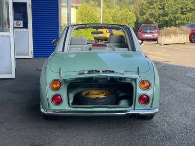 Nissan Figaro 1993 — Cabriolet rétro culte, moteur économe et sans sinistre — Miniatur 18