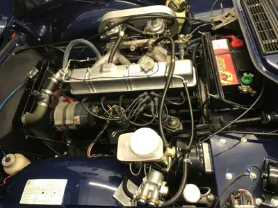 Triumph TR6 1974 — Cabriolet sportif emblématique, accès idéal au monde des oldtimers — Armaturenbrett