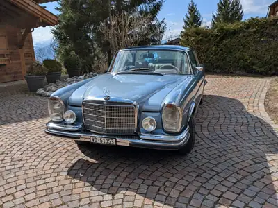 Mercedes-Benz 280 SE Coupé 1970 — Chef-d'œuvre classique, moteur 3.5L performant — fianco