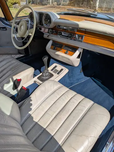 Mercedes-Benz 280 SE Coupé 1970 — Chef-d'œuvre classique, moteur 3.5L performant — cruscotto