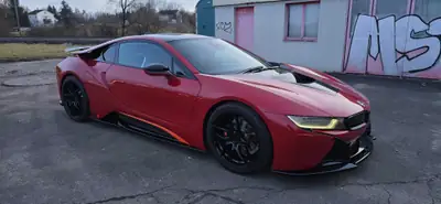 BMW i8 Coupé Protonic Red Edition — Hybride rechargeable haute performance, 32 000 km — Miniatura 7