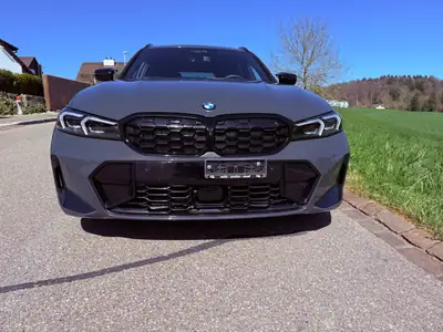 BMW M340d xDrive — Break sportif diesel hybride, 45000 km seulement — dashboard