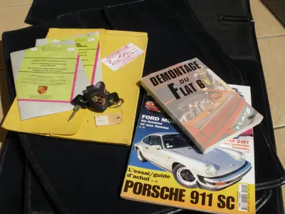 Porsche 911 1983 — Légende des années 80, cuir intégral et vernis d'origine — cruscotto