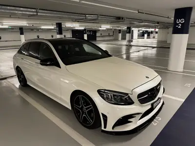 Mercedes-Benz C 200 Swiss Star AMG Line — Break hybride rechargeable, 4 roues motrices, équipement premium — Miniatura 7