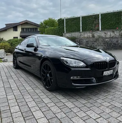 BMW 650i Gran Coupé xDrive 450PS — Coupé 4 portes de luxe, Son B&O et toit panoramique — vue extérieure