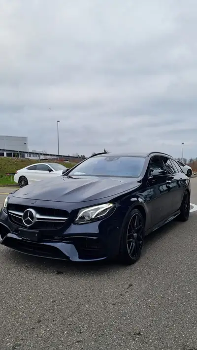 Mercedes-Benz E 63 AMG S 4Matic — Break haute performance, 612 ch, 147'000 km — Außenansicht