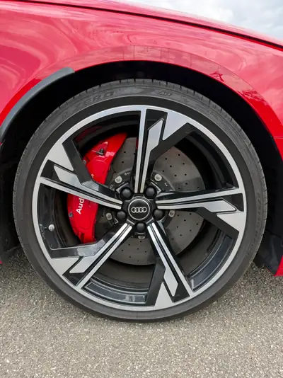 Audi RS4 Avant quattro — Break sportif 450 ch, faible kilométrage — Heckansicht