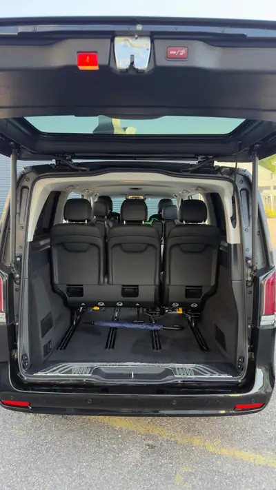 Mercedes-Benz V 300 d Avantgarde — Monospace premium 7 places, diesel efficient — tableau de bord