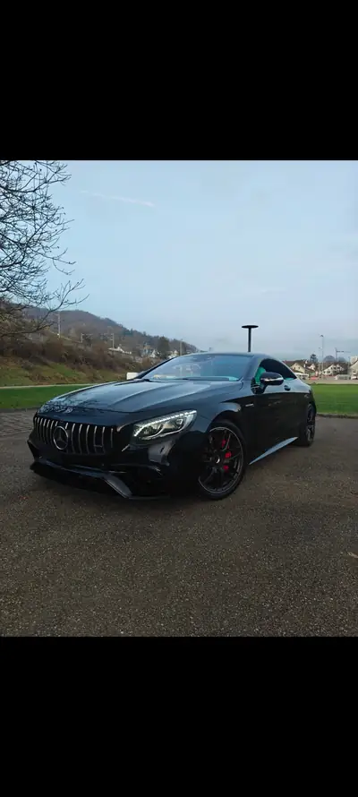 Mercedes-Benz S 63 AMG 4Matic Brabus — Coupé sportif haute performance, 585 ch — fianco