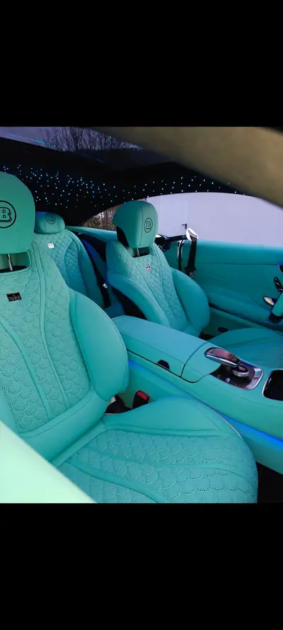 Mercedes-Benz S 63 AMG 4Matic Brabus — Coupé sportif haute performance, 585 ch — cruscotto