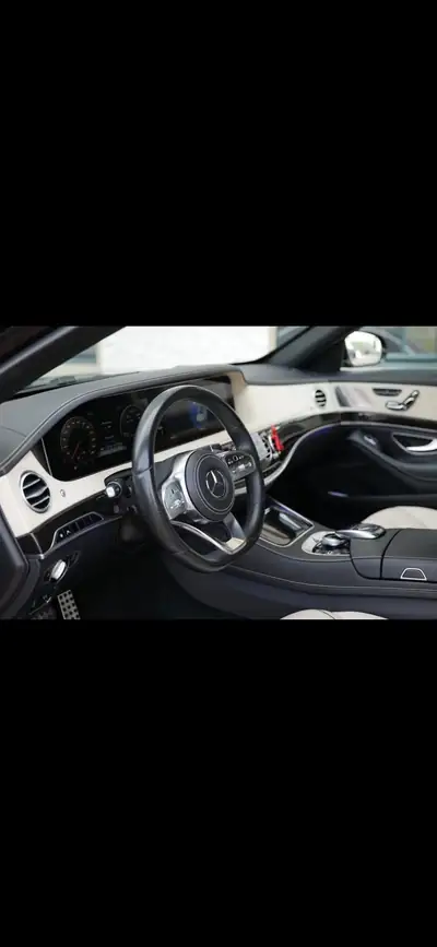 Mercedes-Benz S 350 d L 4Matic — Berline de prestige diesel, entretien soigné — tableau de bord