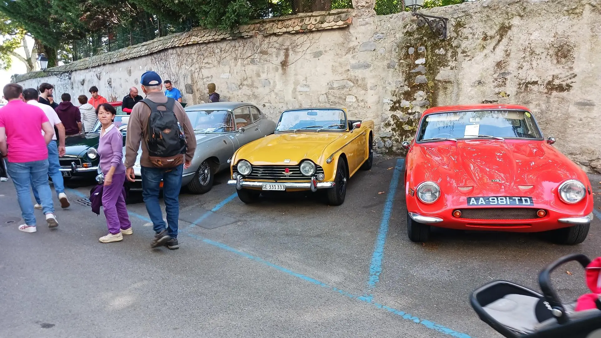 Triumph Tr5 occasion Choulex — 3