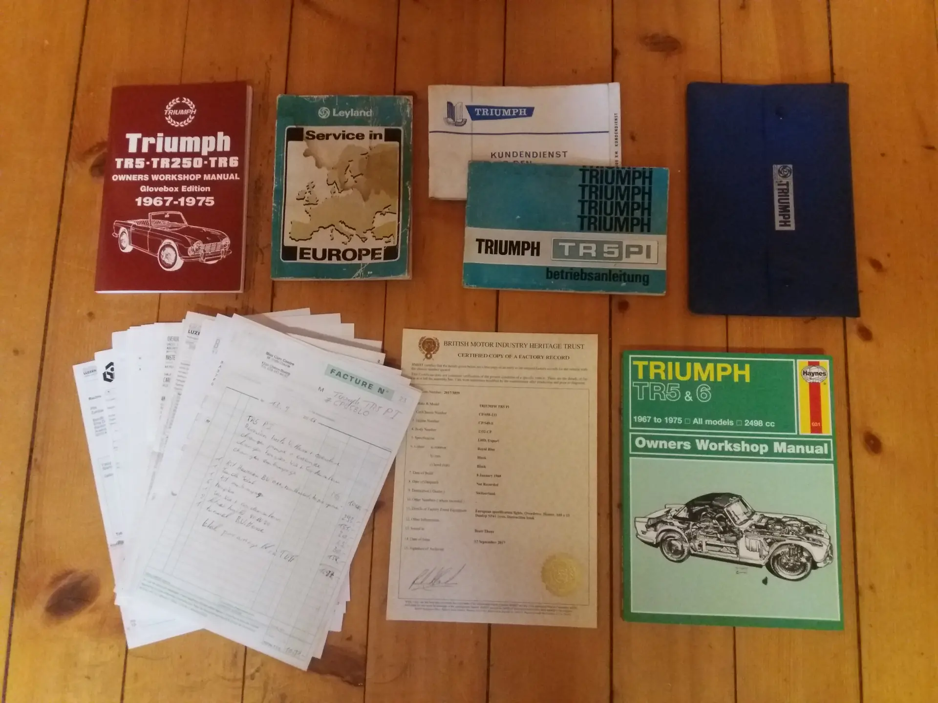 Triumph Tr5 occasion Choulex — 5
