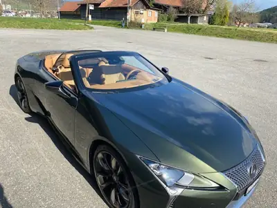 Lexus LC 500 Cabriolet V8 — Grand tourisme décapotable, 463 ch, faible kilométrage — Miniatura 7