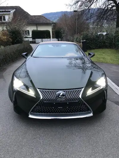 Lexus LC 500 Cabriolet V8 — Grand tourisme décapotable, 463 ch, faible kilométrage — Miniatura 9