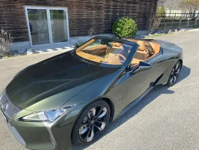 Lexus LC 500 Cabriolet V8 — Grand tourisme décapotable, 463 ch, faible kilométrage — Miniatura 8