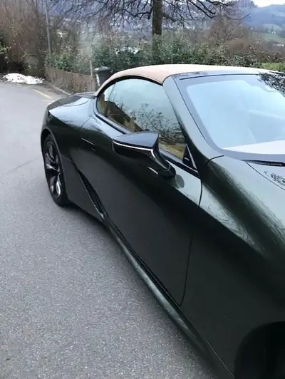 Lexus LC 500 Cabriolet V8 — Grand tourisme décapotable, 463 ch, faible kilométrage — Miniatura 10