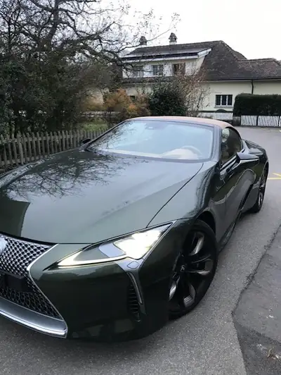 Lexus LC 500 Cabriolet V8 — Grand tourisme décapotable, 463 ch, faible kilométrage — Miniatura 11