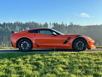 Chevrolet Corvette Coupé Grand Sport 3LT — Muscle car américain, Final Edition ultra rare — détail