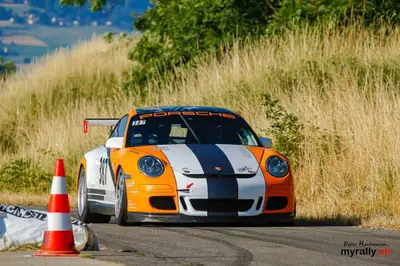 Porsche 911 GT3 Cup 2008 — Légendaire voiture de course, 19'000 km seulement — vue extérieure