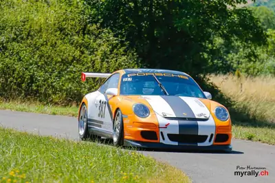 Porsche 911 GT3 Cup 2008 — Légendaire voiture de course, 19'000 km seulement — arrière